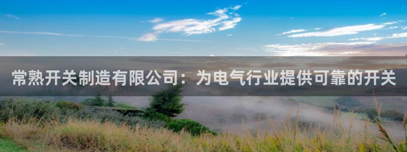 下载彩神通关注码：常熟开关制造有限公司：为电气行业提供可靠的