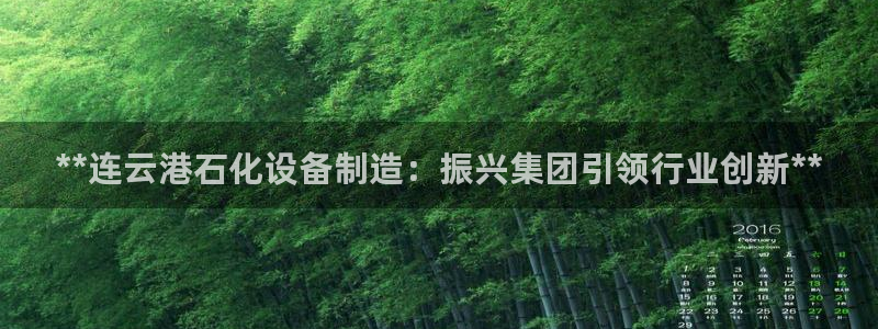 v彩神88iii：**连云港石化设备制造：振兴集团引领行业创新**