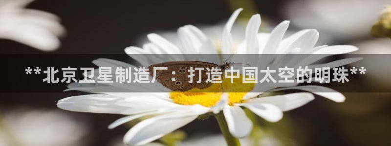 彩神8app官方下载：**北京卫星制造厂：打造中国太空的明珠**