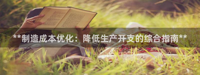 彩神v8是真的挣钱吗知乎：**制造成本优化：降低生产开支的综合指南**
