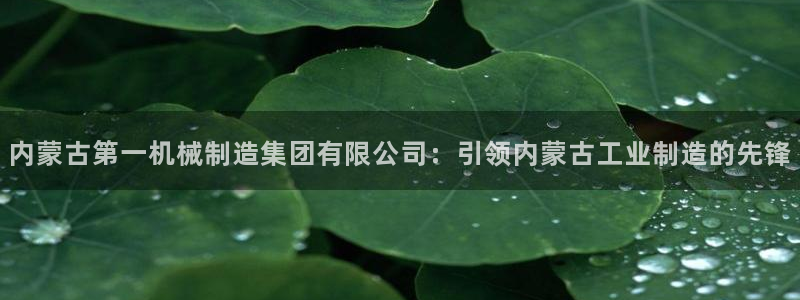 下载彩神争霸谁与我争锋：内蒙古第一机械制造集团有限公司：引领