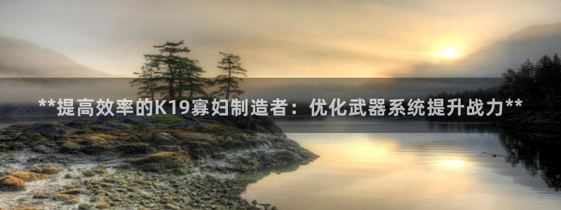 彩神vlll(中国)百度百科：**提高效率的K19寡妇制造者：优化武器系统提升战力**