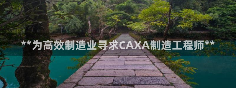 彩神x平台靠什么盈利：**为高效制造业寻求CAXA制造工程师**