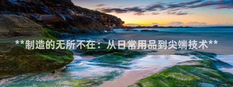 彩神iv真的能赚钱吗：**制造的无所不在：从日常用品到尖端技术**