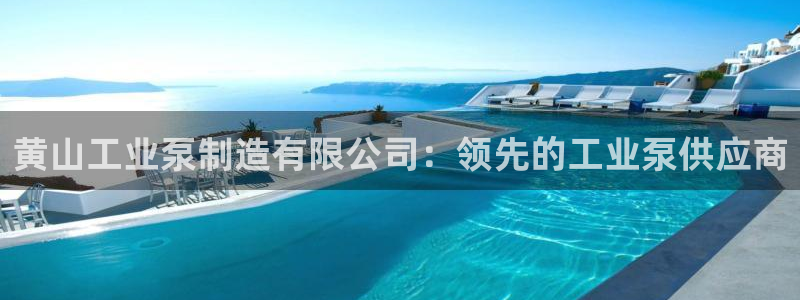 彩神v8购彩大厅登：黄山工业泵制造有限公司：领先的工业泵供应商