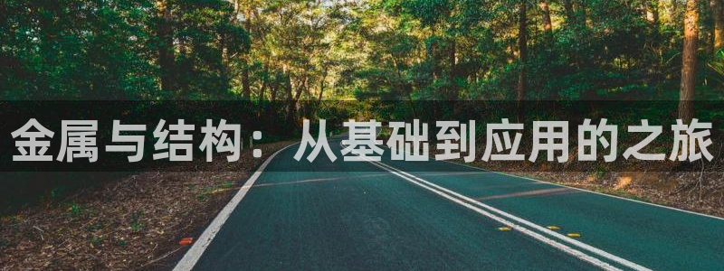 彩神v秘聊号码：金属与结构：从基础到应用的之旅