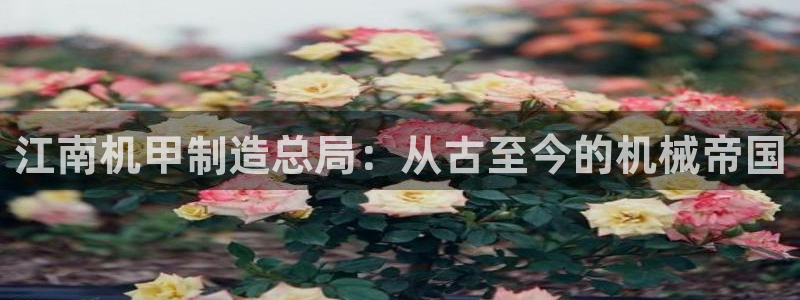 彩神vii购彩l心：江南机甲制造总局：从古至今的机械帝国