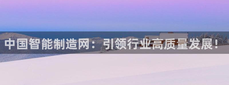 彩神大发是不是人为操作：中国智能制造网：引领行业高质量发展！