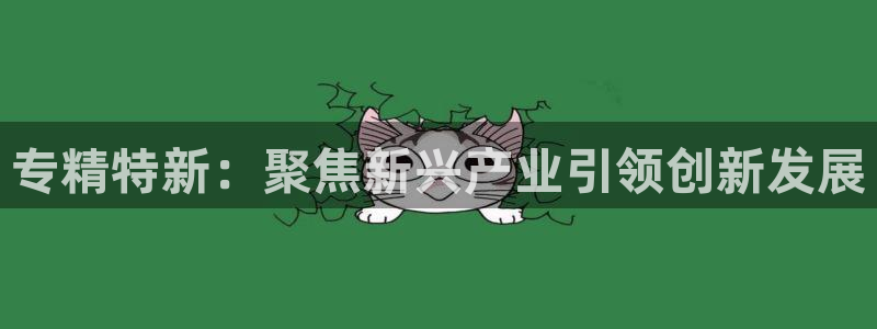 彩神争霸官网登录平台：专精特新：聚焦新兴产业引领创新发展