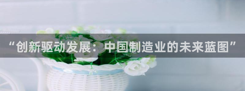 彩神v8是真的挣钱吗：“创新驱动发展：中国制造业的未来蓝图”