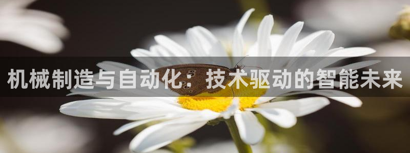 彩神v8平台正规吗安全吗：机械制造与自动化：技术驱动的智能未