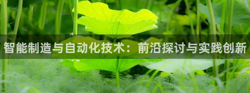 彩神vii官网：智能制造与自动化技术：前沿探讨与实践创新